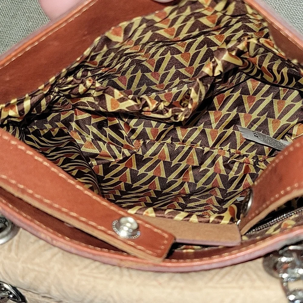 Womens Velez Brown Convertible Backpack Shoulder Bag Tote Purse
